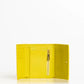 Elegant Yellow Mini Leather Wallet