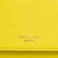 Elegant Yellow Mini Leather Wallet