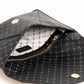 Elegant Monogram Clutch in Crespo Leather