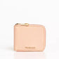 Elegant Pink Leather Medium Wallet