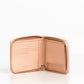Elegant Pink Leather Medium Wallet