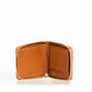 Elegant Beige Leather Medium Wallet
