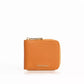 Elegant Beige Leather Medium Wallet