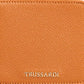 Elegant Beige Leather Medium Wallet