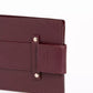 Elegant Soft Calfskin Wallet with Secure Strap