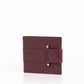 Elegant Soft Calfskin Wallet with Secure Strap