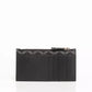 Elegant Geometric Leather Card Holder