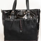 Sleek Black Leather Shoulder Bag