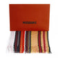 Geometric Pattern Fringe Scarf in Vibrant Hues