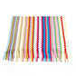 Geometric Pattern Fringed Scarf in Vibrant Hues