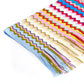 Geometric Pattern Fringed Scarf in Vibrant Hues