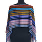 Radiant Wool-Blend Multicolor Poncho