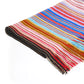 Geometric Pattern Fringed Scarf in Vivid Tones