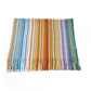 Geometric Pattern Fringed Scarf