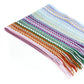 Geometric Fringe Scarf in Multicolor