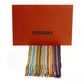 Geometric Pattern Luxe Fringed Scarf