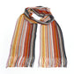 Chic Geometric Patterned Scarf with Fringes