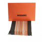 Geometric Fringe Scarf in Vibrant Hues