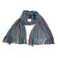Geometric Pattern Fringed Scarf