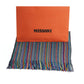 Geometric Pattern Fringed Scarf