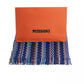 Geometric Fringe Scarf in Vibrant Hues