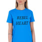 Chic Light Blue Graphic Tee