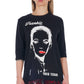 Elegant Crewneck Sweatshirt with Lace Detail