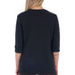 Elegant Crewneck Sweatshirt with Lace Detail
