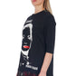 Elegant Crewneck Sweatshirt with Lace Detail