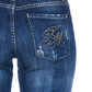 Chic Worn Wash Skinny Denim Jeans