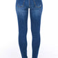 Stylish Worn Wash Denim Jeans