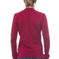 Elegant Burgundy Crew Neck Sweater