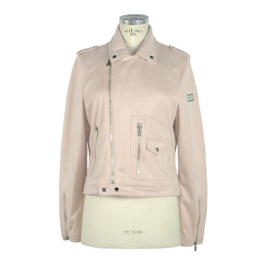 Chic Pink Full-Zip Woman's Jacket