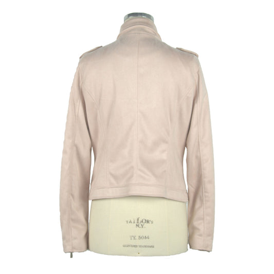 Chic Pink Full-Zip Woman's Jacket