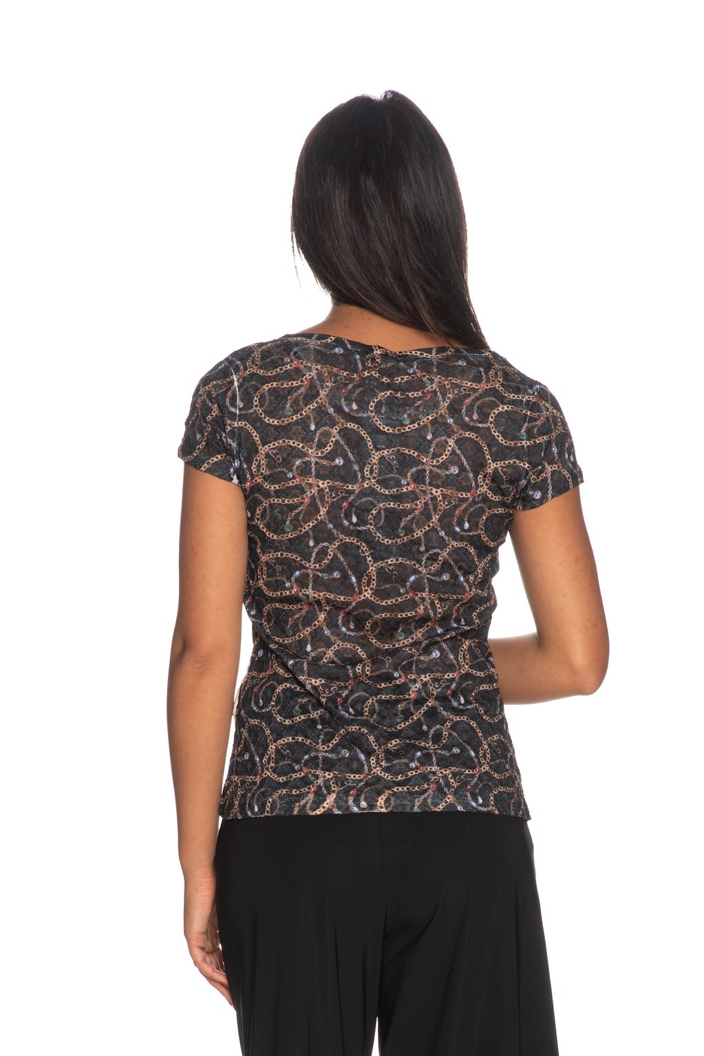 Boat Neckline Kimono Sleeve Chic Top