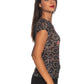 Boat Neckline Kimono Sleeve Chic Top