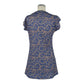 Enchanting Blue Sublimation Print Dress