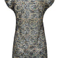 Chic Black Sublimation Print Dress