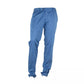 Elegant Light Blue Italian Summer Trousers