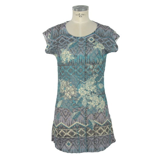 Enchanting Green Sublimation Print Dress
