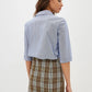 Elegant Tartan Detail Long Dress