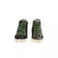 Splashed Paint Suede High-Top Sneakers