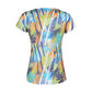 Vibrant Printed Women's Polyester T-Shirt