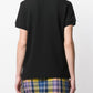 Glitter Heart Logo Cotton Blend Polo Top