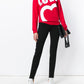 Elegant Black Slim-Fit Trousers