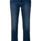 Chic Embellished Bootcut Cropped Jeans