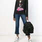 Chic Embellished Bootcut Cropped Jeans