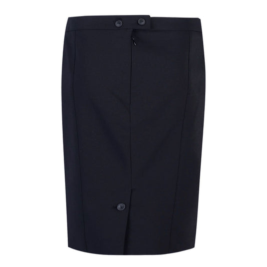 Elegant Slim Fit Black Skirt