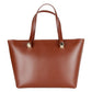 Chic Dark Brown Shopping Bag for Elite Tastes