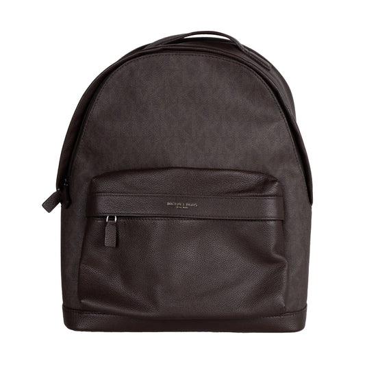 Elegant Brown Leather Backpack